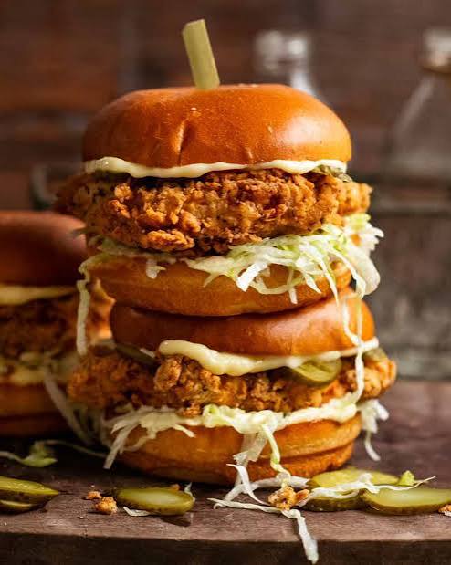 chicken  burger